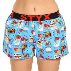 Women's Boxer Shorts Styx Art Sports Rubber Valentine's Day Couples