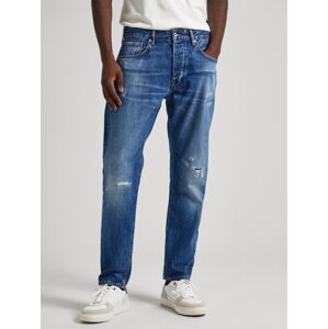 Blue men's straight fit jeans Pepe Jeans