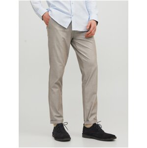 Beige Mens Chino Trousers Jack & Jones Marco - Men