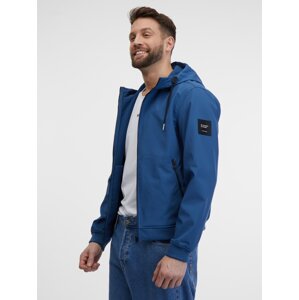Men's blue softshell jacket Jack & Jones Basic