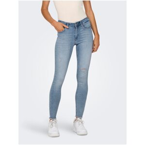 Light Blue Women's Skinny Fit Jeans ONLY Blush - Women's