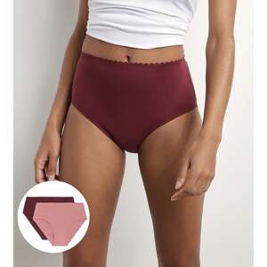 DIM BODY TOUCH HIGHWAIST BRIEF - Women's panties 2pcs - purple - light pink