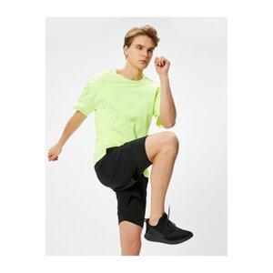 Koton Tights Shorts Sports Waist Laced Pocket Detailed.