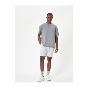 Koton Tie Waist Bermuda Shorts Pocket Detail Cotton