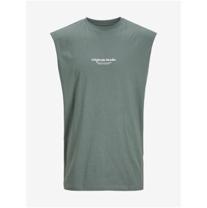 Men's Green Tank Top Jack & Jones Vesterbro - Men