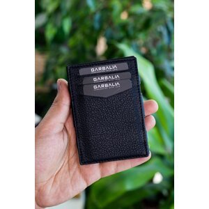 Garbalia Magic Genuine Leather Rfid Blocker Unisex Wizard Black Card Holder Wallet