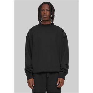 Men's Light Terry Crew Sweatshirt - Black
