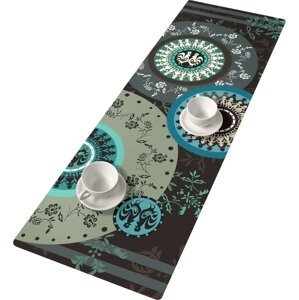 Bertoni Home Unisex's Table Runner Rozeta Turkusowa