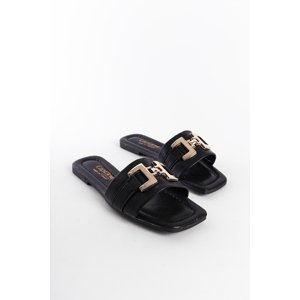Capone Outfitters Scratch Buckle Women's Slippers