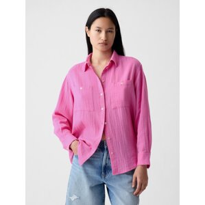 GAP Oversize Muslin Shirt - Women