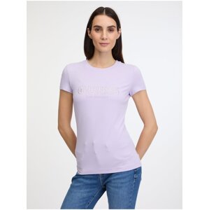 Light purple women's T-shirt Guess Sangallo - Women