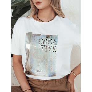CREATIVE women's T-shirt white Dstreet