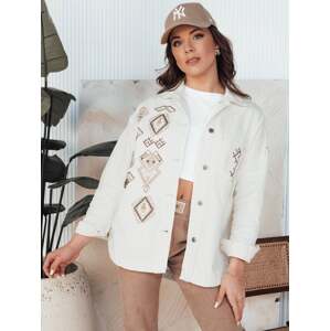 FILOMENAS women's denim jacket white Dstreet