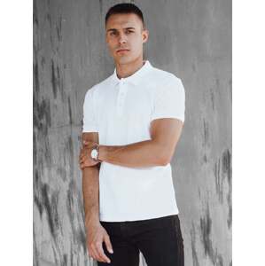 Men's White Dstreet Polo Shirt