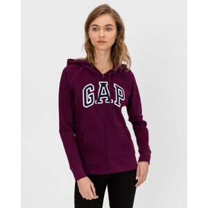 Burgundy women's sweatshirt GAP Logo