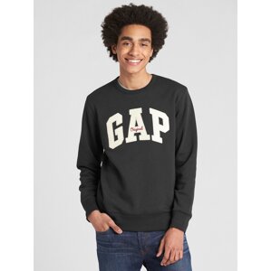 Black Men's Sweatshirt GAP Logo