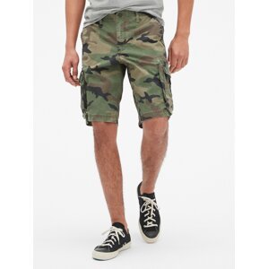 Green Men's Patterned Shorts GAP