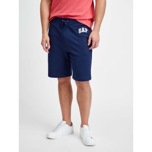 Blue Men's Shorts GAP Logo mini arch shorts