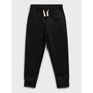 Black Boys' Sweatpants GAP Logo Tonal Joggers