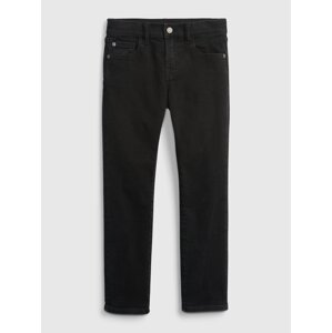 GAP Black Boys' Slim Soft Wearr Jeans with Washwell