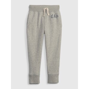 GAP Grey boys' sweatpants french terry logo