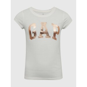 White Girl's T-Shirt GAP