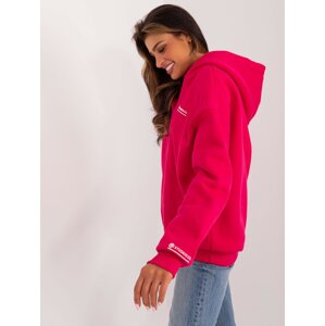 Fuchsia women's oversize hoodie