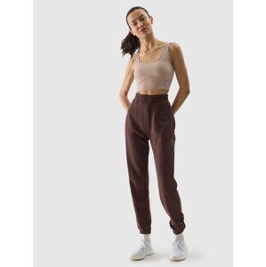 Women's jogger sweatpants 4F - brown