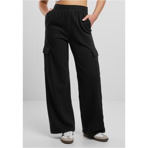 Women's Baggy Light Terry Sweat Sweatpants - Black