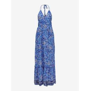 Women's blue patterned maxi dress ONLY Veneda