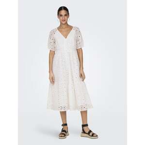 White women's midi dress ONLY Ada