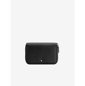 Black Women's Leather Wallet Geox