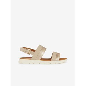 Beige women's sandals Geox Dandra