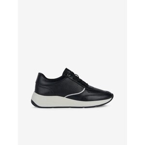 Black Women's Geox Cristael Sneakers