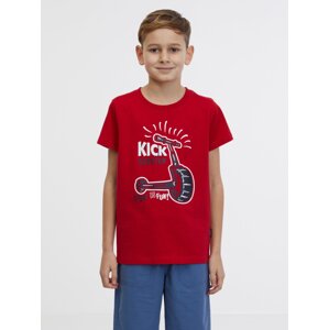 Red boys' T-shirt SAM 73 Bluto