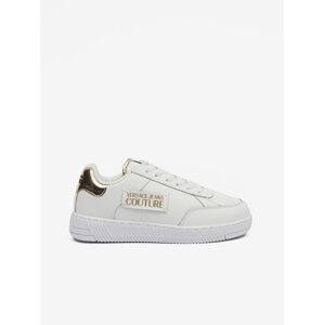 White women's leather sneakers Versace Jeans Couture Fondo Meyssa