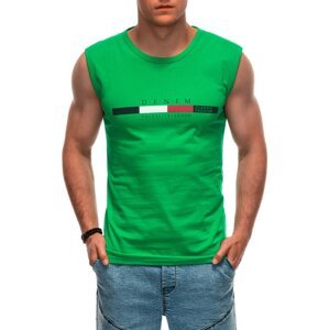 Edoti Men's printed tank top