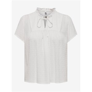 Cream patterned blouse JDY Lima - Women