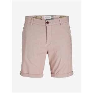 Men's Light Pink Jack & Jones Marco Chino Shorts - Men